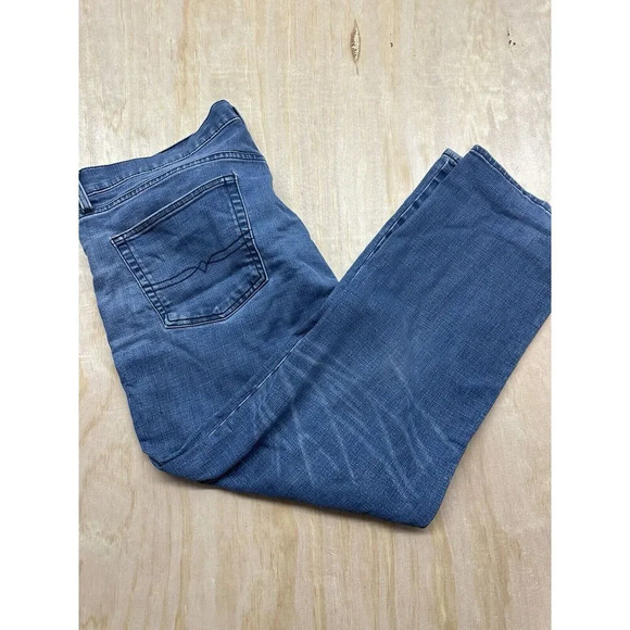 Lucky Brand Jeans 363 Vintage Straight Mens 40 X 30 Blue Denim - Picture 7 of 7